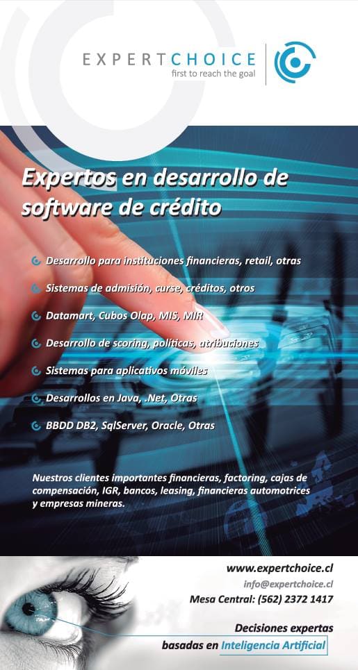 Expert Choice en distintos medios de publicidad