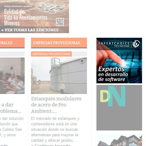 Expert Choice en medios de publicidad